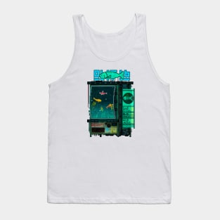 Cyberpunk Koi Machine Tank Top